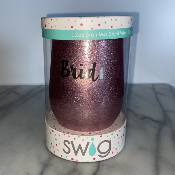 Swig 12oz Stainless Steel Insulated Wine Cup,Bride - Picture 3 of 4